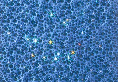 马里布蓝，工艺水晶新颜色